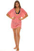 V-NECK SHORT SLEEVE TUNIC - GOFRET